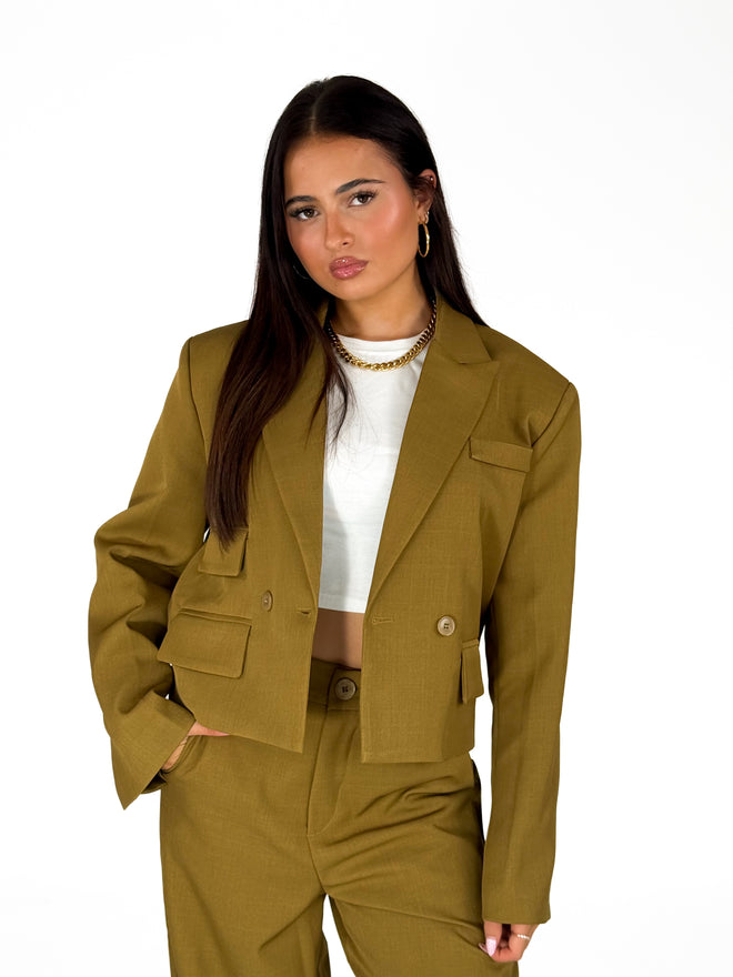 Donna blazer olive