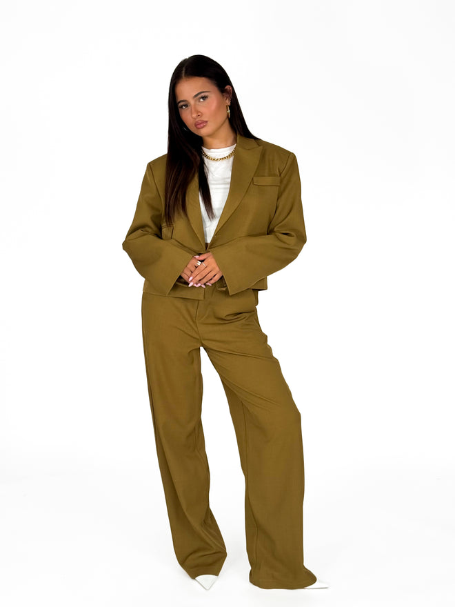 Donna blazer olive