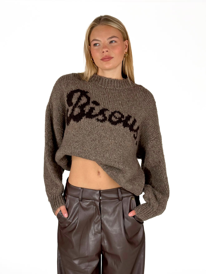 Bibi knit taupe