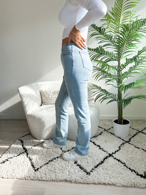 Tall - Stretch - Floor straight jeans
