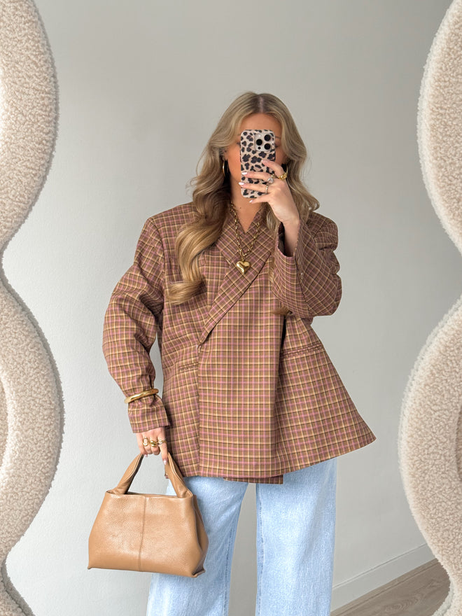 Jasmijn blazer camel