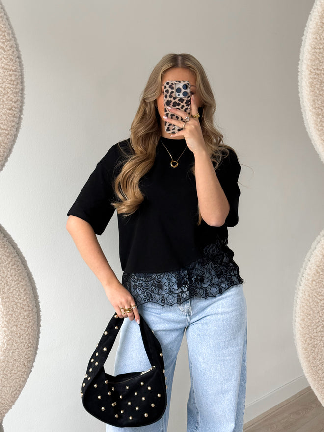 PRE-ORDER Kirsten top black