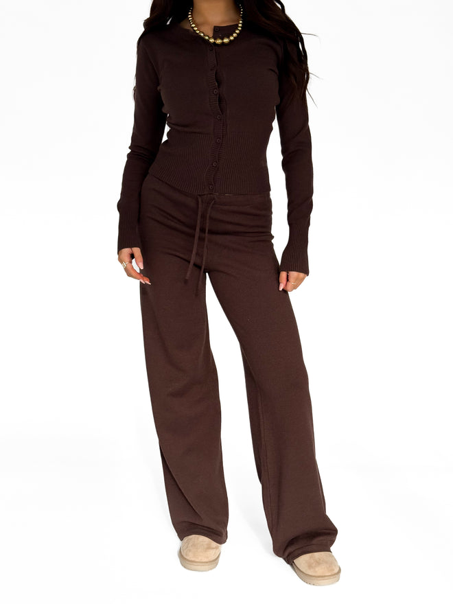 Tara pants dark brown