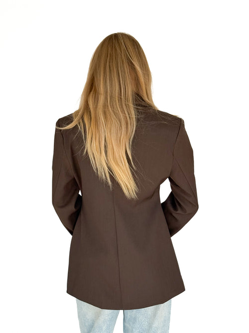 Nura blazer brown
