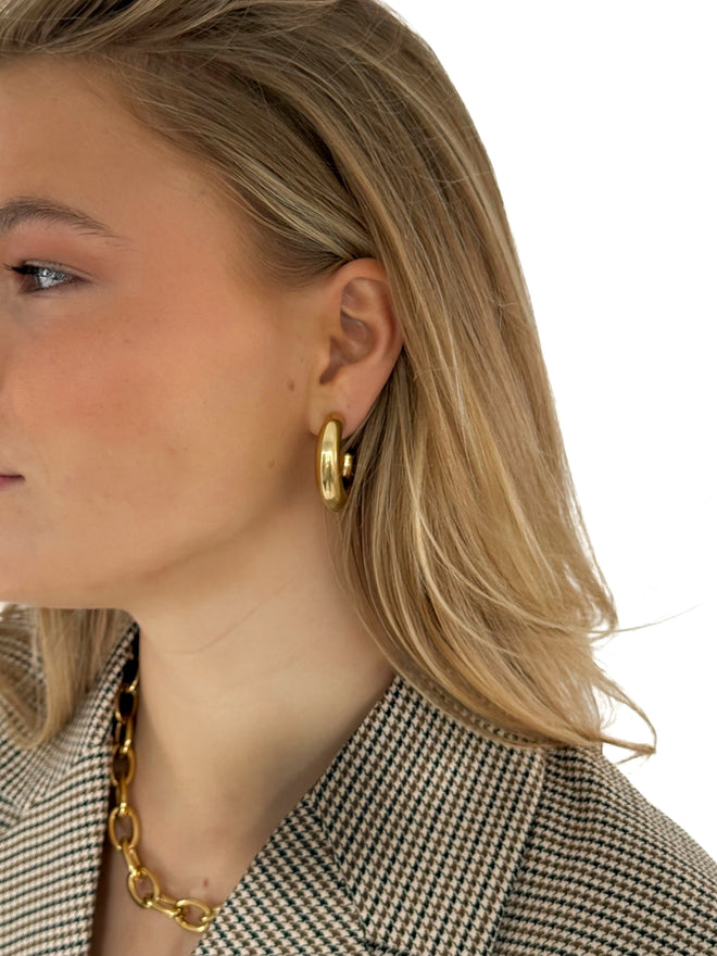 Lina earrings gold