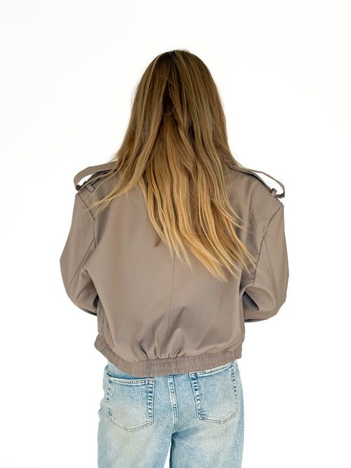 Julie jacket taupe