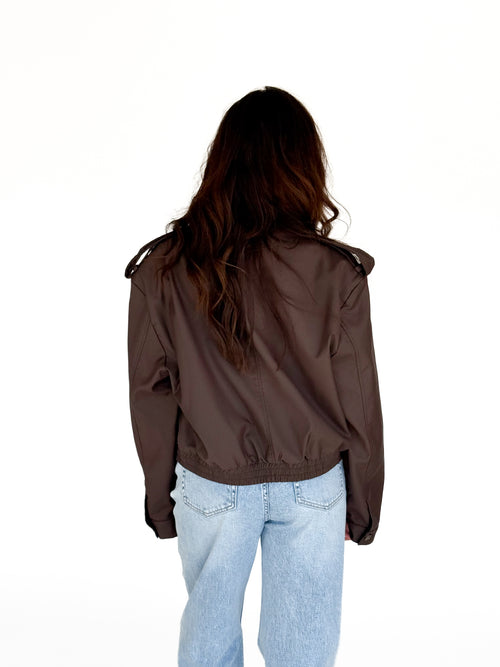 Julie jacket brown