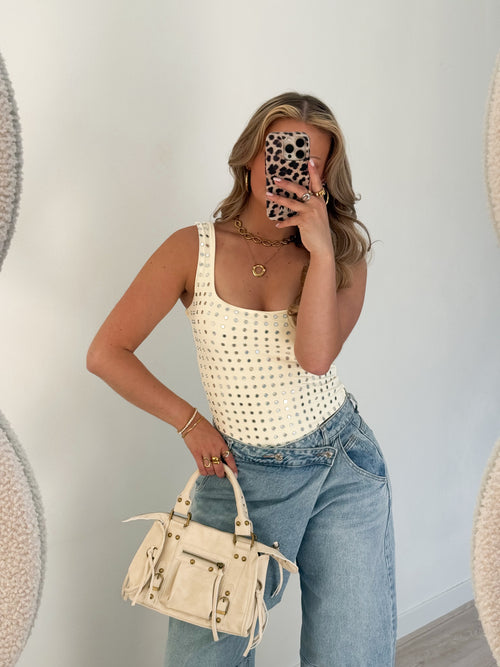 Loua bodysuit butter yellow