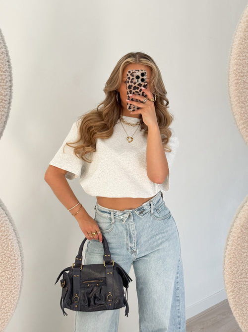 Jamie top light grey