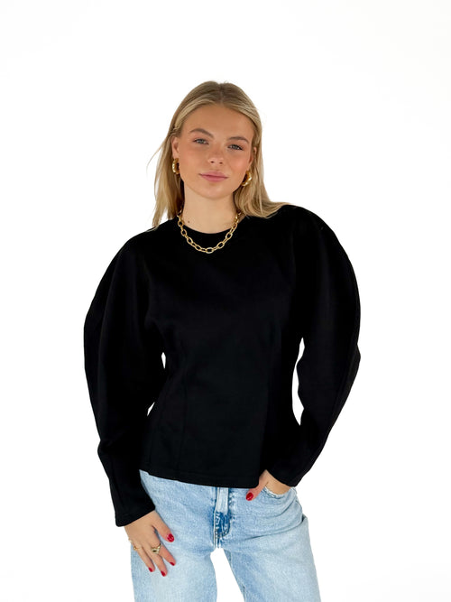Zara sweater black