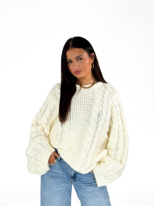 Sophie knit off-white