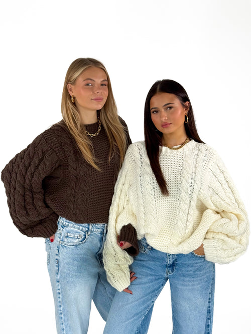 Sophie knit off-white