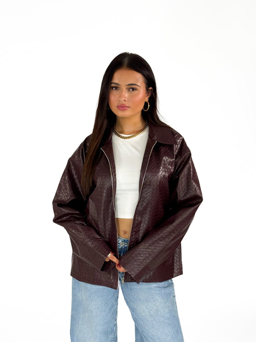 Beau jacket bordeaux