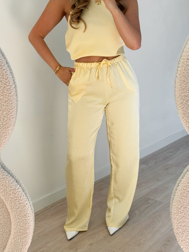 PRE-ORDER Emily pantalon butter yellow