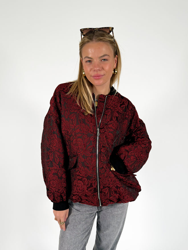 Roos jacket bordeaux