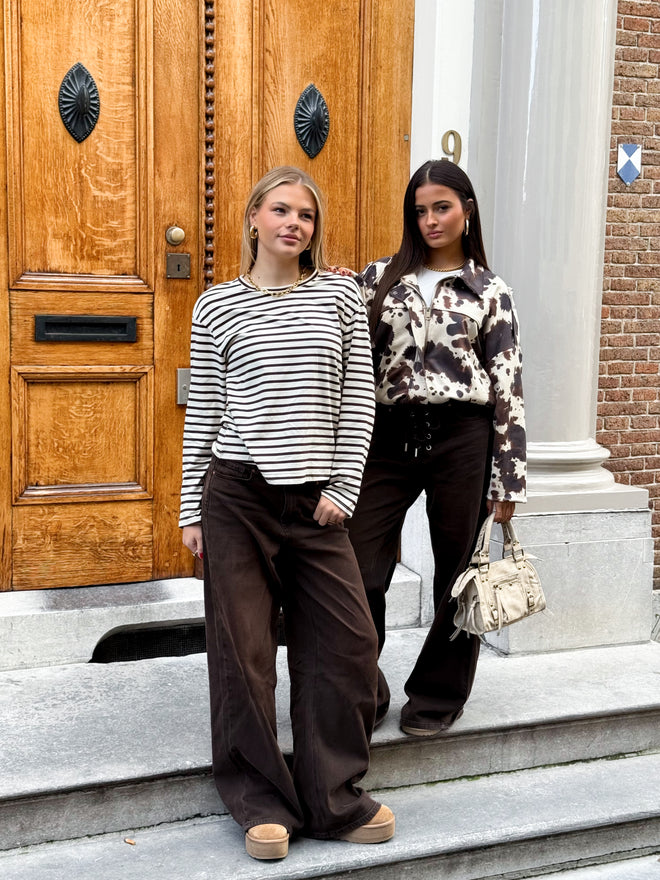 Kyra jacket cow print