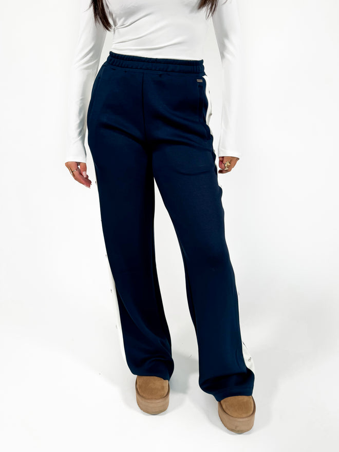 Loulou pants navy blue