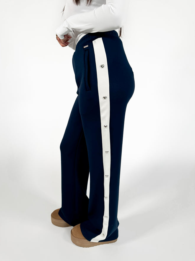 Loulou pants navy blue