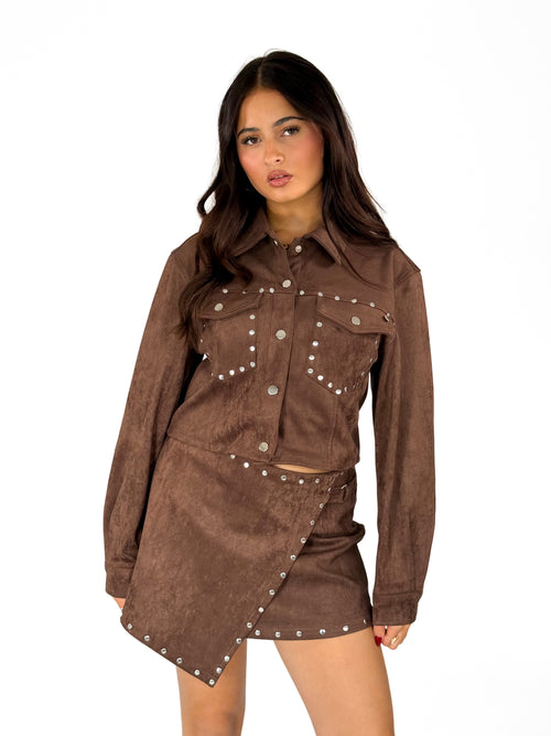 Lynn jacket brown