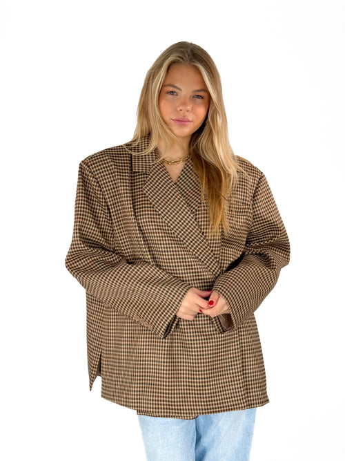 Jasmijn blazer camel