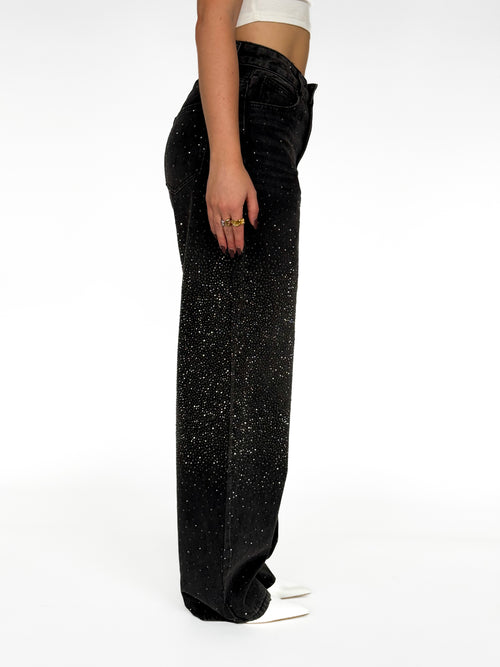 Iris balloon jeans dark grey