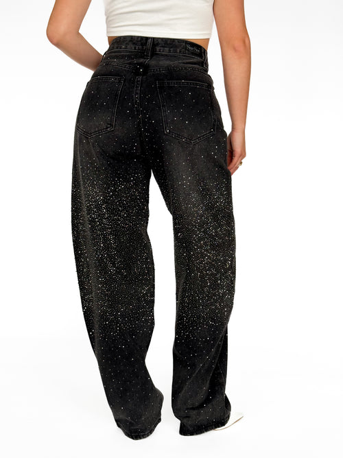 Iris balloon jeans dark grey