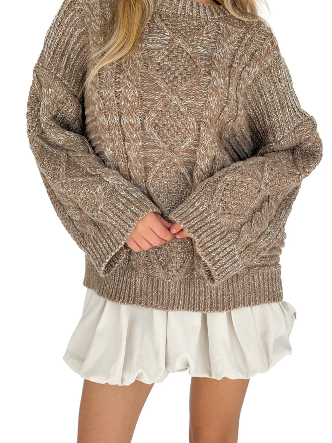 Joy balloon skort crème