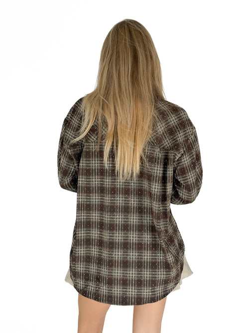 Romy blouse brown