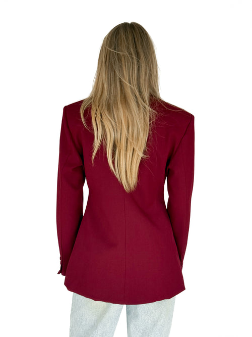 Nura blazer bordeaux