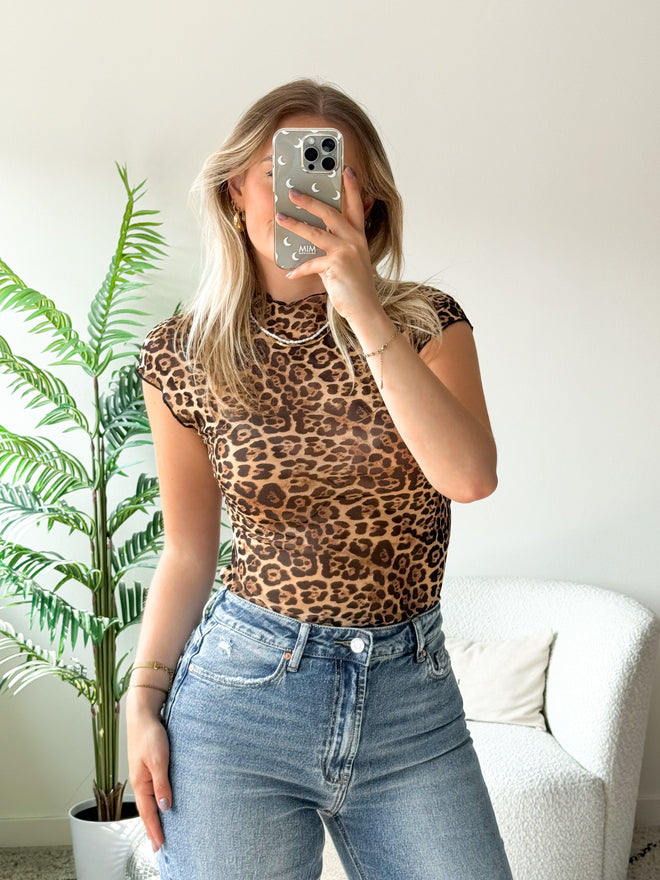 Vera bodysuit leopard