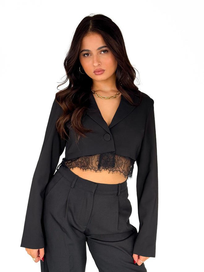 Danae blazer black