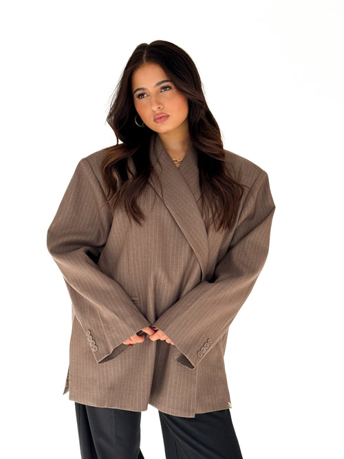 Jazzy blazer taupe