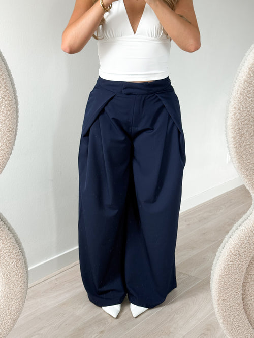 Malou pantalon navy blue