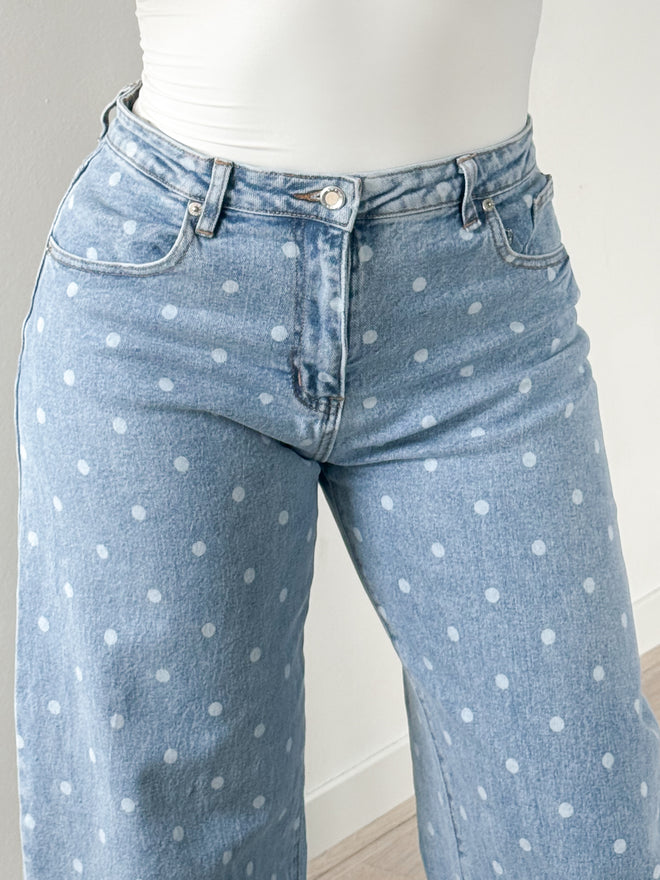 Stretch - Veerle balloon jeans light denim