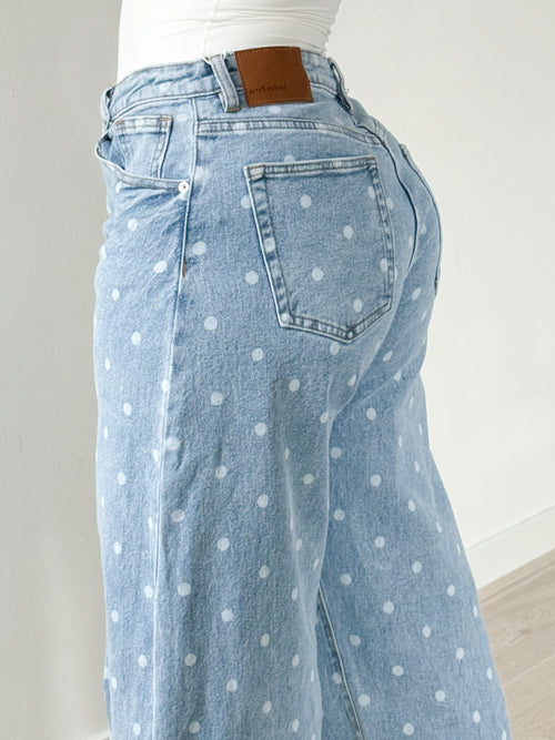 Stretch - Veerle balloon jeans light denim