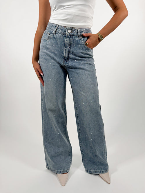 Fleur wide jeans light denim