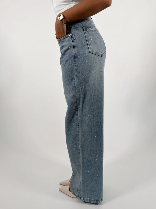 Fleur wide jeans light denim