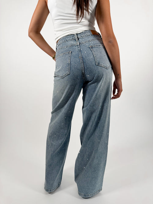 Fleur wide jeans light denim