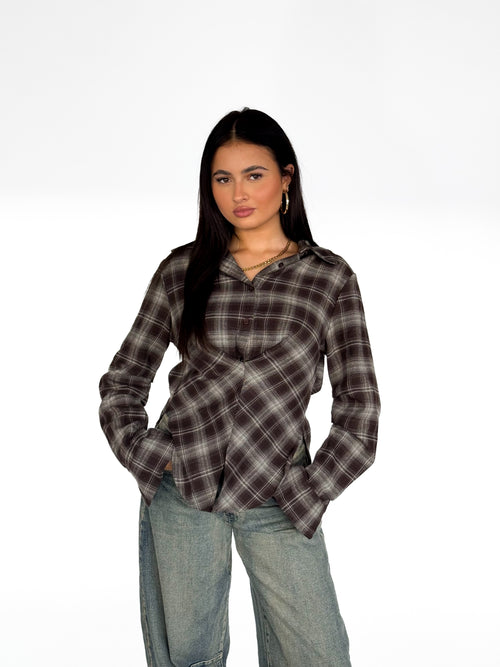 Semmy blouse brown