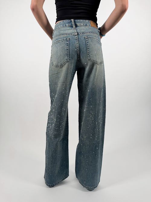 Sophie wide jeans washed denim