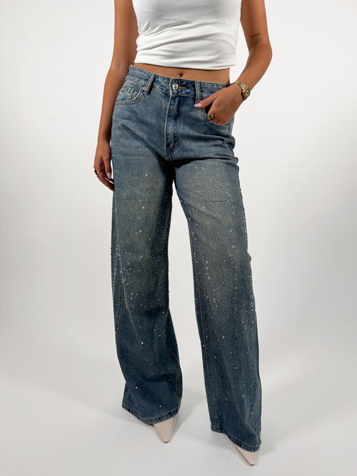 Sophie wide jeans washed denim