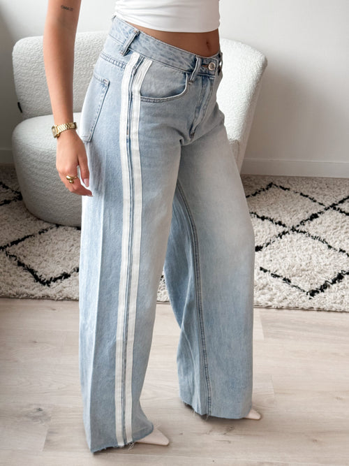 Lina wide jeans light denim