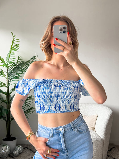 Bibi top blue