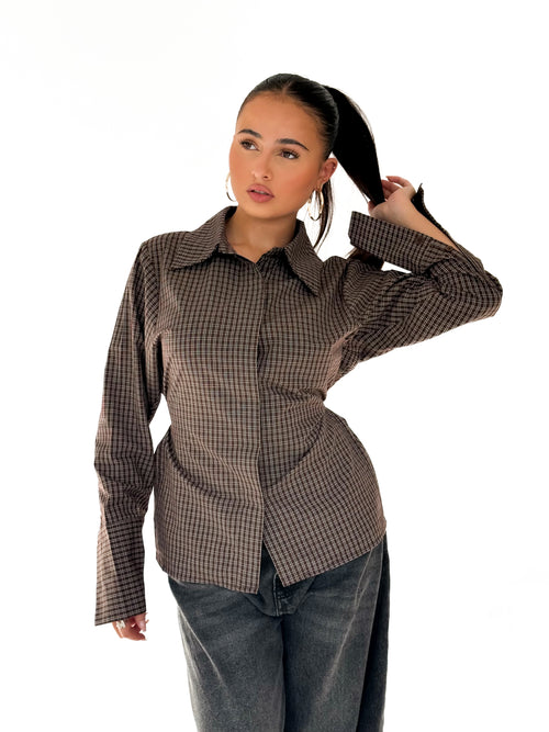 Kes blouse brown
