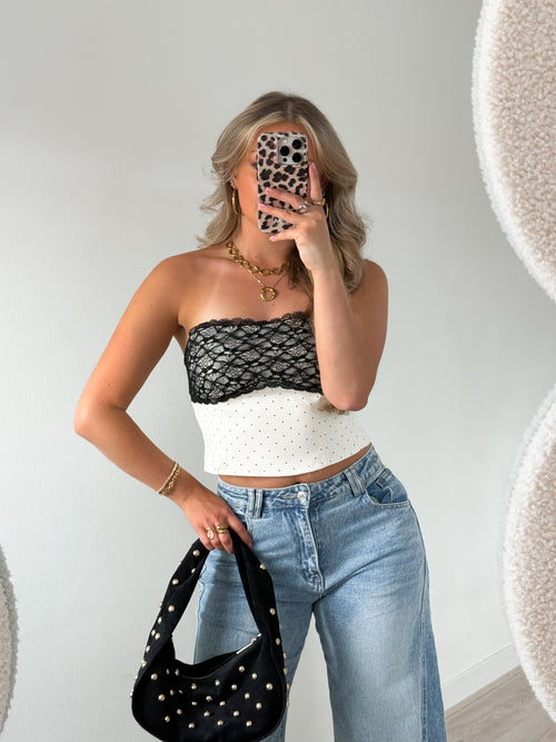Tessa top crème