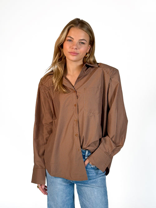 Faye blouse camel