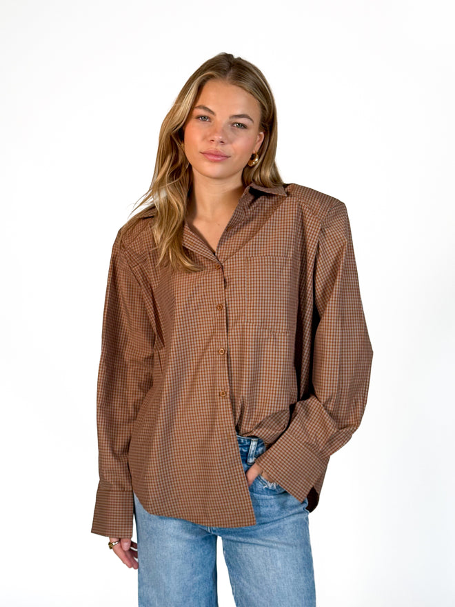 Faye blouse camel