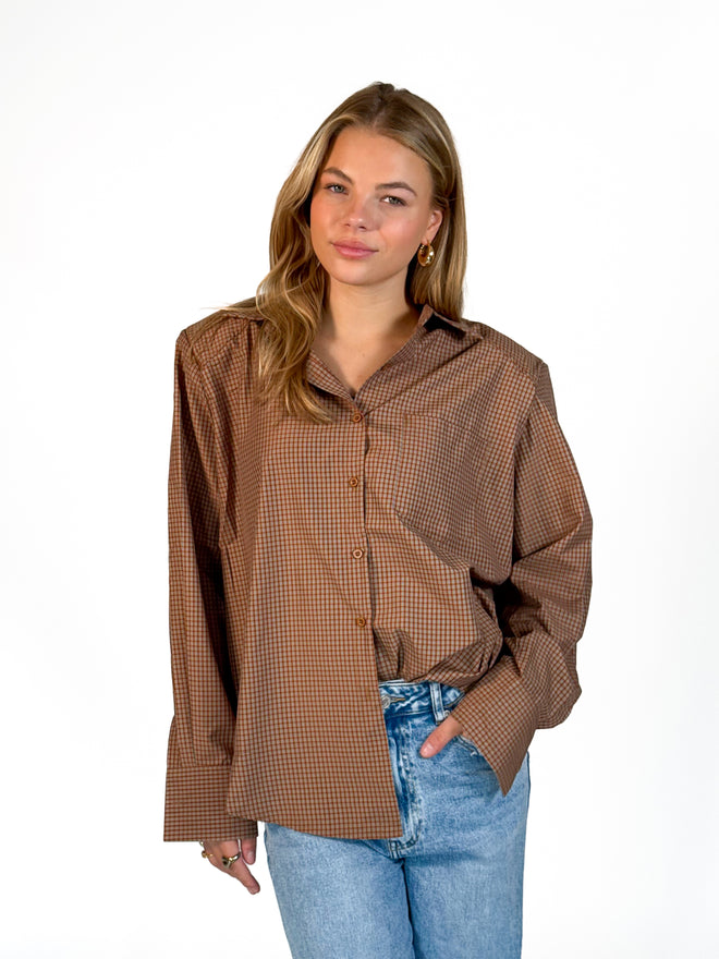 Faye blouse camel