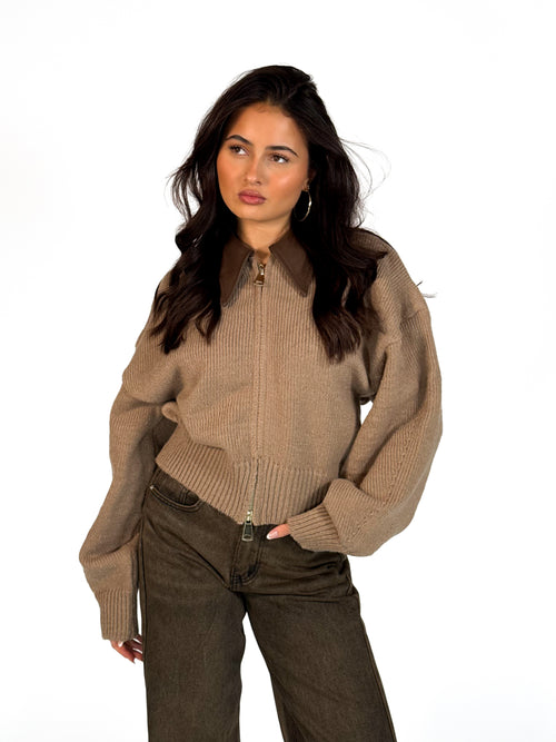 Kay knit camel