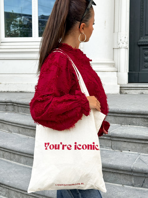 Iconic tote bag